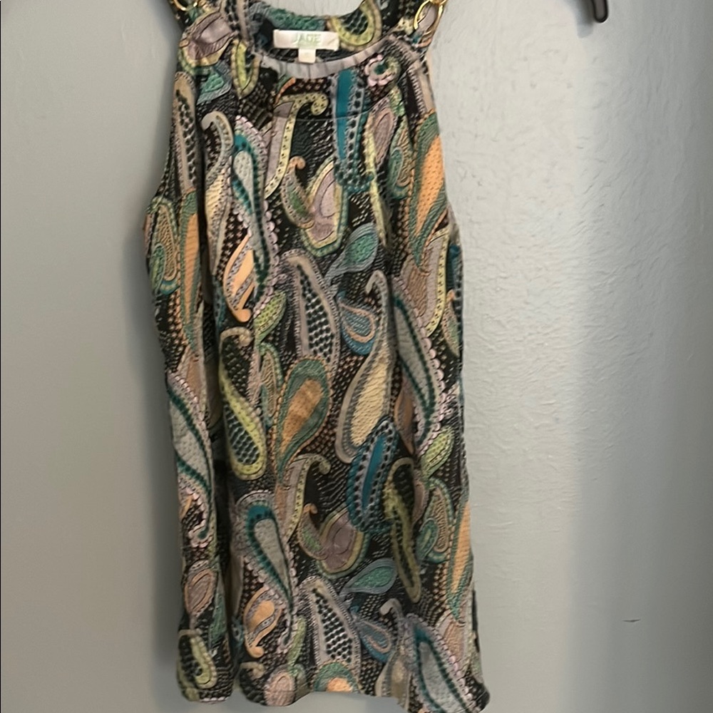 Jade Green Tan top